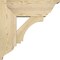 Ekena Millwork Imperial Traditional Rough Sawn Bracket w/ Offset Brace, Douglas Fir, 8"W x 22"D x 22"H BKT0806X22X22IMP01RDF - alternate 2